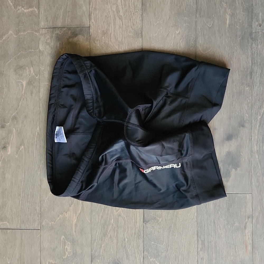 Padded Biking Cycling Shorts Black Garneau Size XL